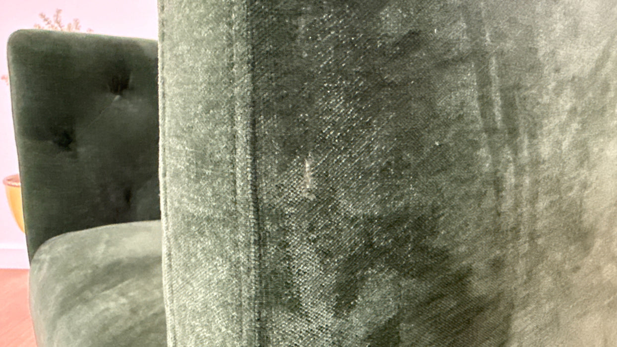 Sofology Bridgerton Fabric Accent Chair in Soft Chenille Moss