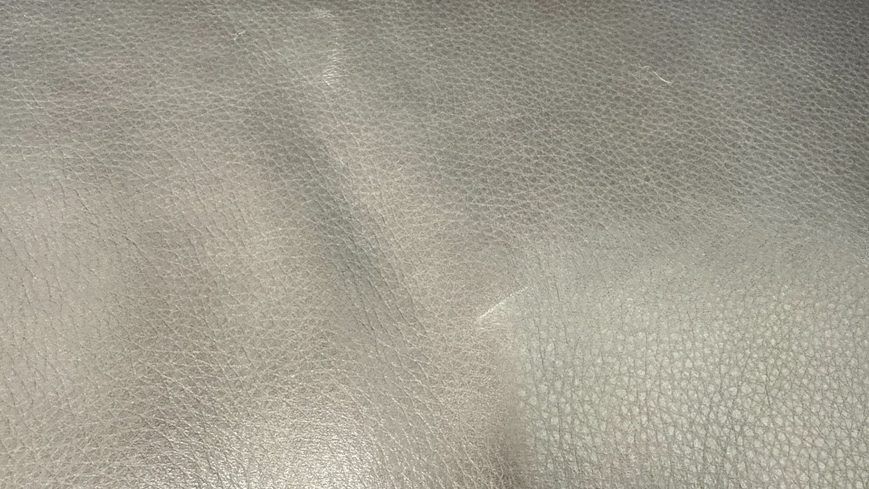 Sofology Santina Leather 2 Seater in Relaxed Soft Charcoal