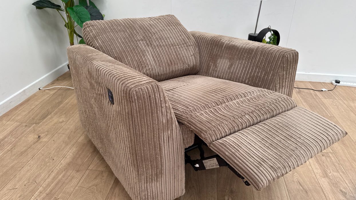 DFS Heydon Recliner Chair in Mocha