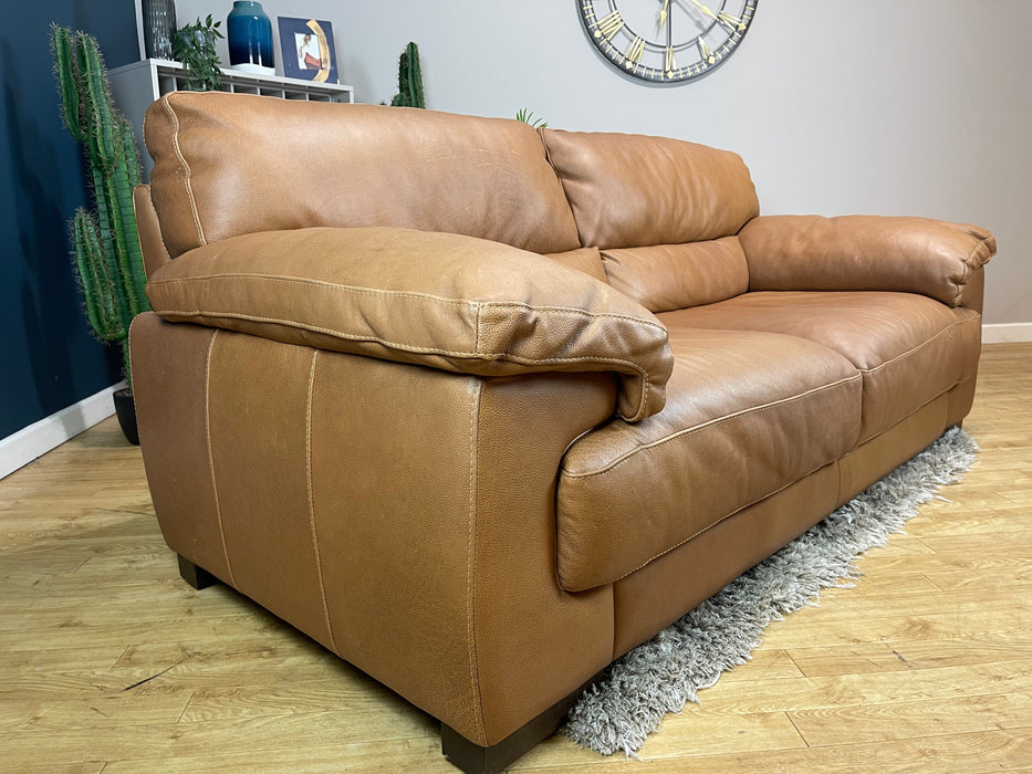 Santino 2 Seater Apollo Tan Leather (WA2)