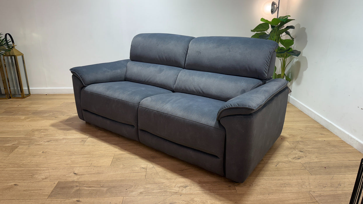 Sofology Hugo Fabric 2.5 Seater in Lifestyle Flecked Charcoal