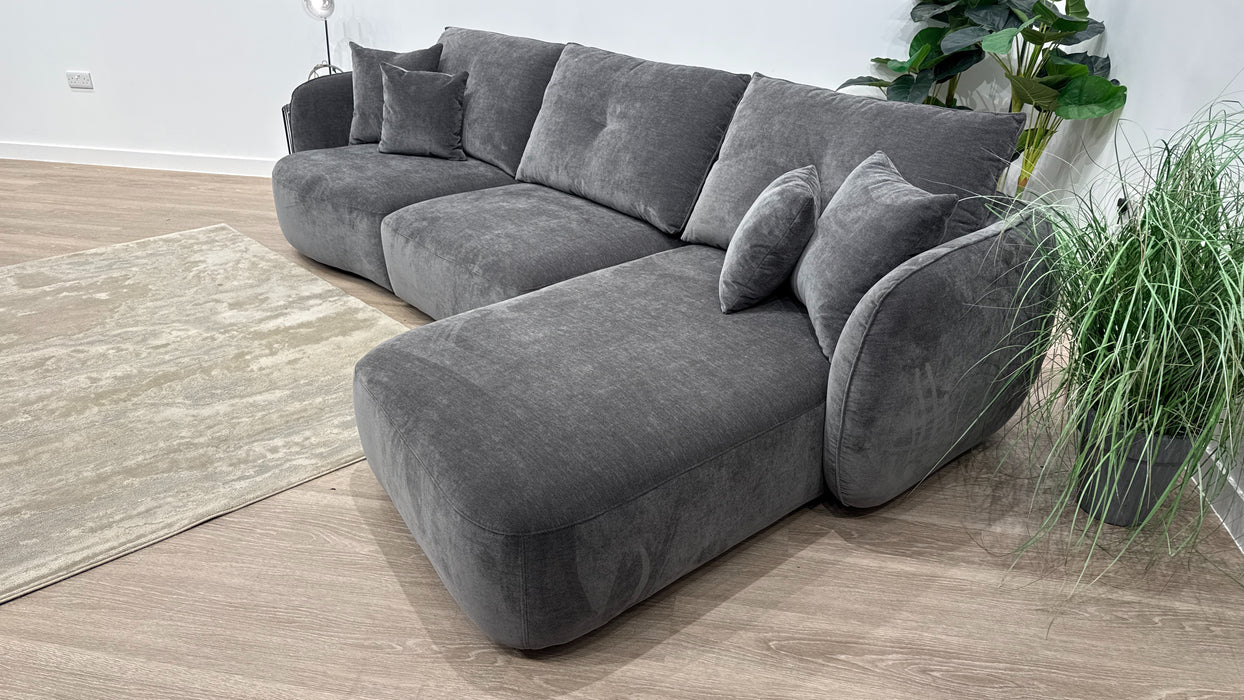 Sofology Sydney 4 Seater Chaise in Anthracite