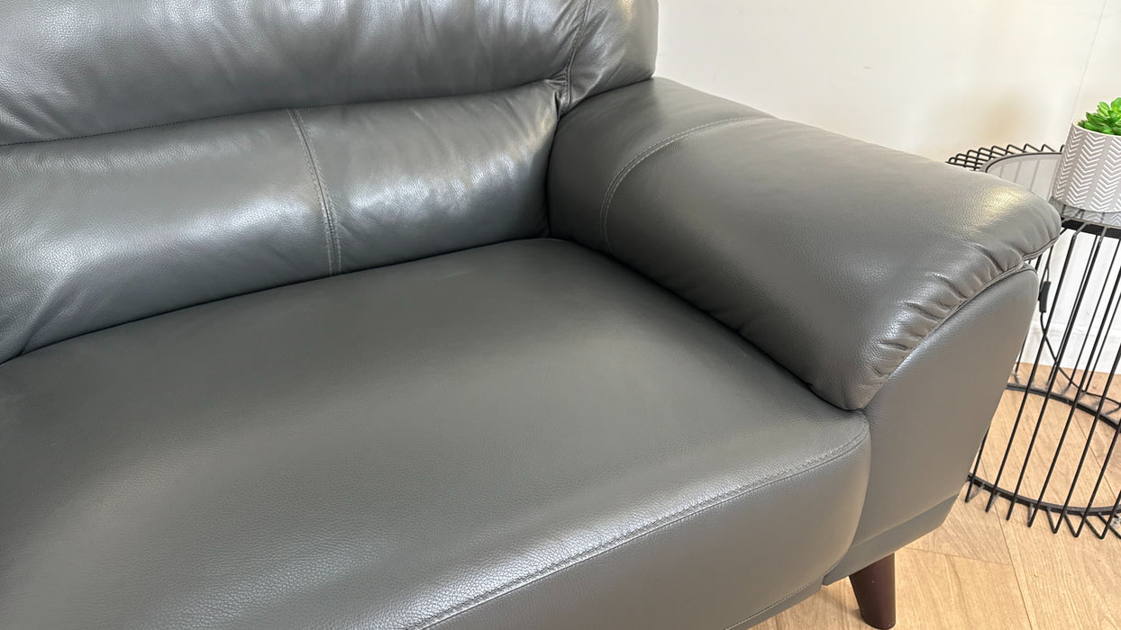 Oakham 3 Seater Leather Sofa