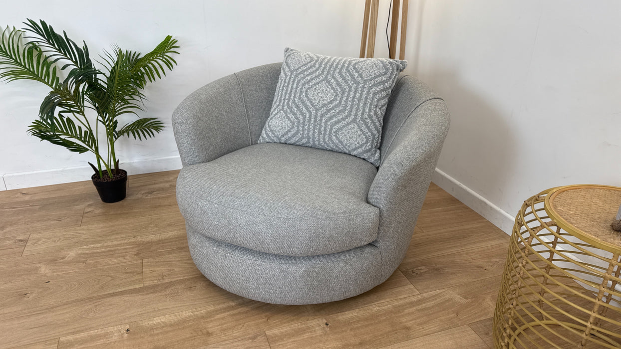 Hawkley Swivel Fabric Chair