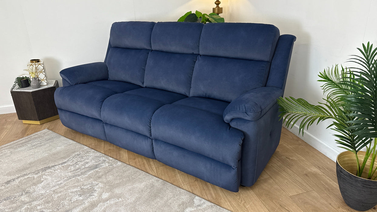 Sofology Gracie Fabric 3 Seater in Lifestyle Flecked Navy
