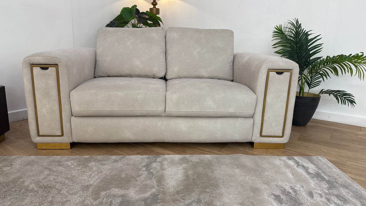 Sofology The Elixir 2 Seater Fabric in Ivory