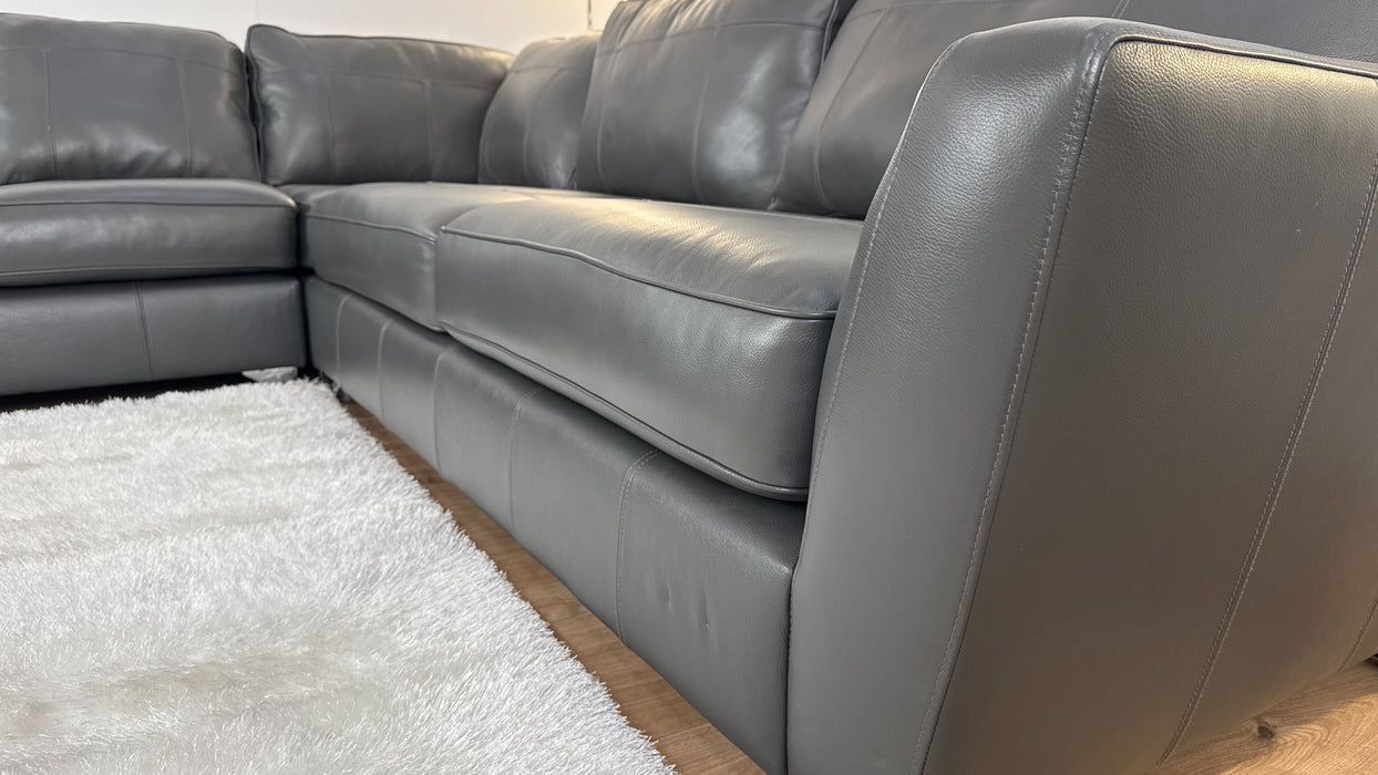 Sophia 2 CNR 3 Leather Sofa