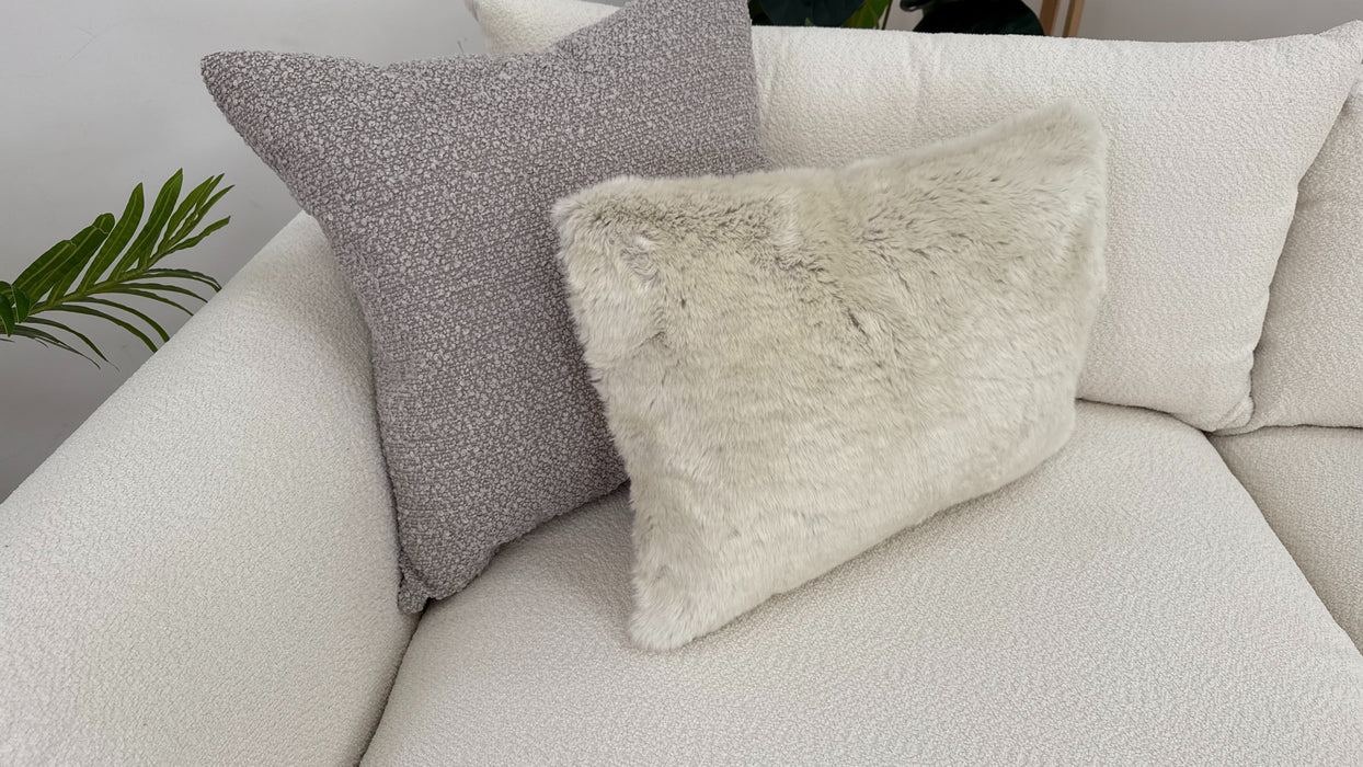 Marble Arch 3 Seater Sofa - Fabric - Camden Wood Trim