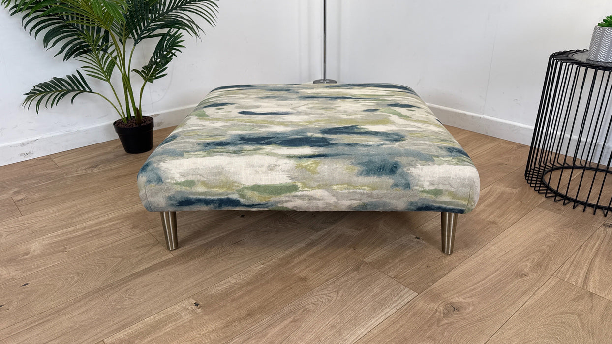 Essence - Fabric Footstool  - Teall All Over