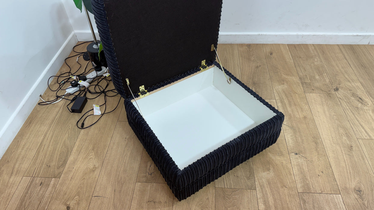 DFS Claude Fabric Storage Footstool