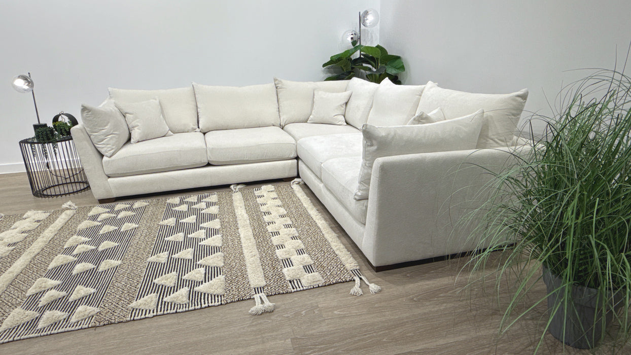 Sofology Tallulah Fabric 2 Corner 2 in Lifestyle Plush Chenille Mist