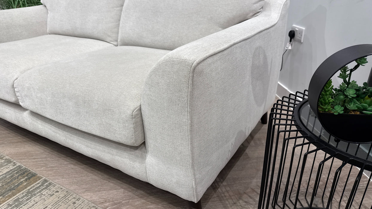 Sofology Mayfair Fabric 2 Seater in Linen Look Chenille Mist