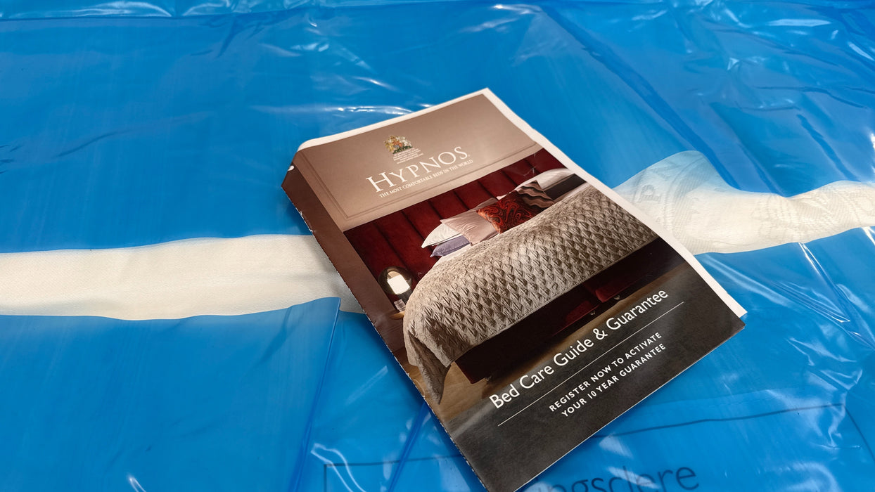 Sofology Islington Fabric 3 Seater Hypnos Deluxe Sofa Bed in Sleek Grey