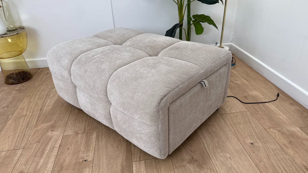 Sofology The Lunar Fabric Designer Footstool	 in Mocha