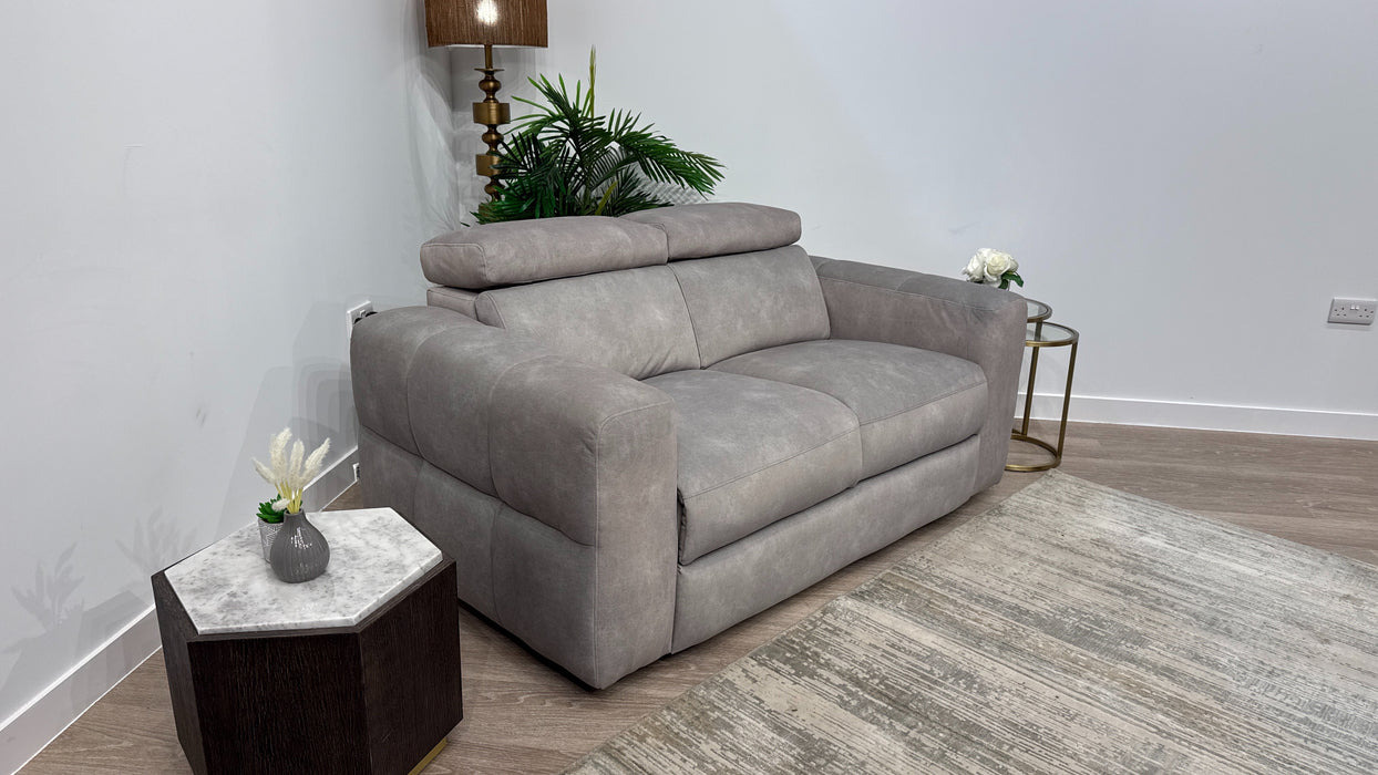 Sofology Colorado Fabric 2 Seater in Lifestyle Flecked Stone
