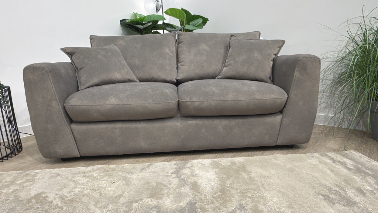 Sofology Hudson Fabric 2 Seater in Lifestyle Flecked Mocha