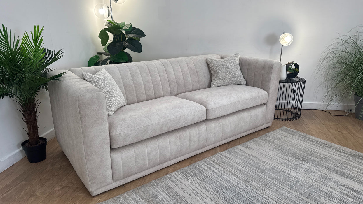 Sofology Astoria Fabric 4 Seater in Lifestyle Dapple Fabric Marble Mix