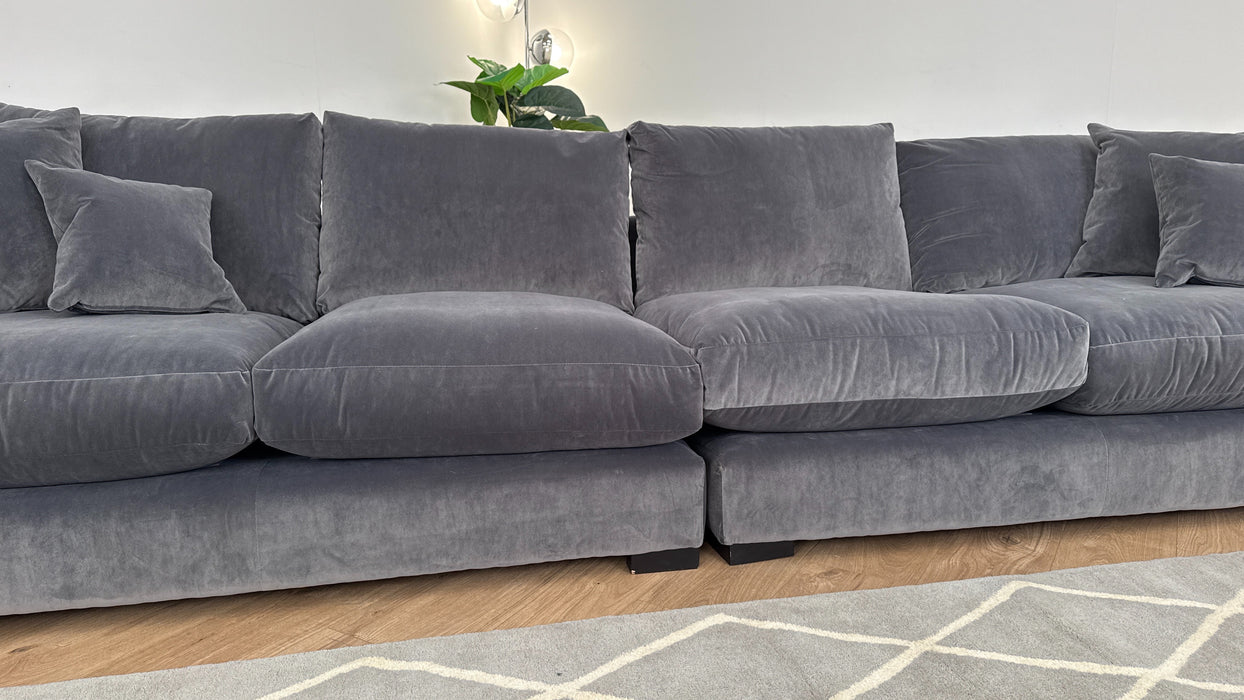 Orkney 4 Seater Fabric Sofa