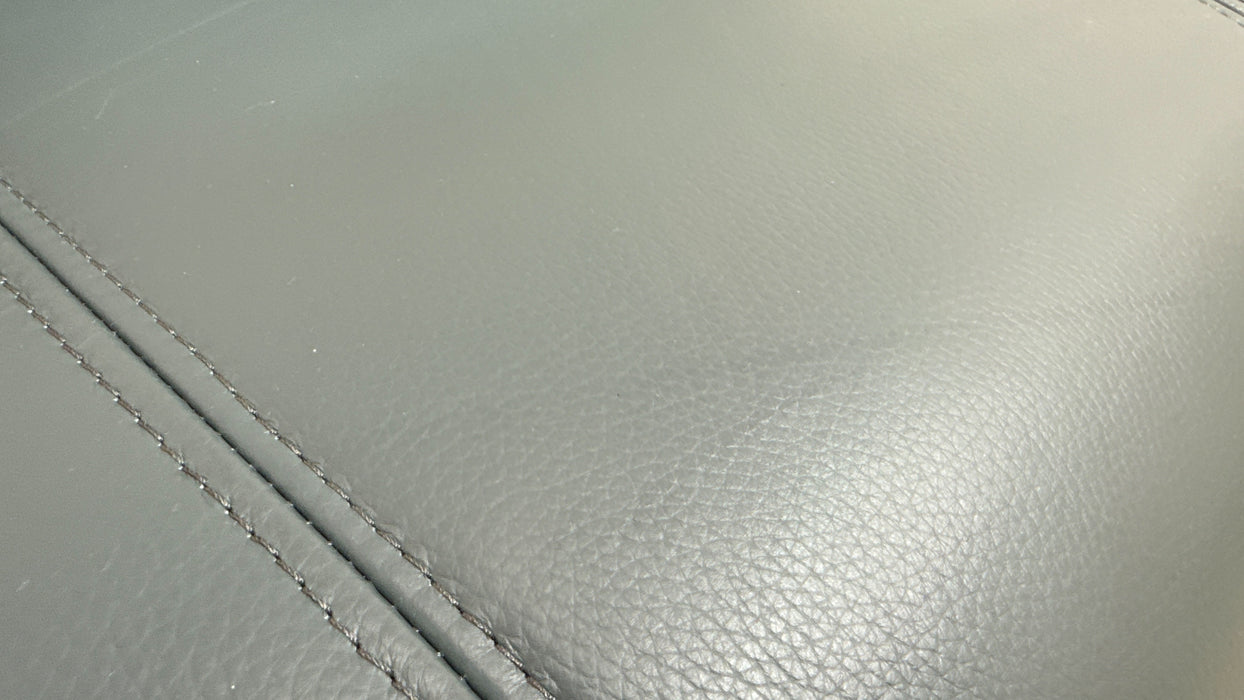 Sofology Allure Leather 2 Seater Power Recliner/Headrest in Trusty Embossed Peacock