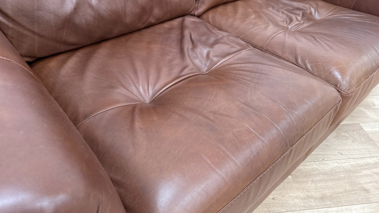 Sofology Maximo 2 Seater in Indiana Brown