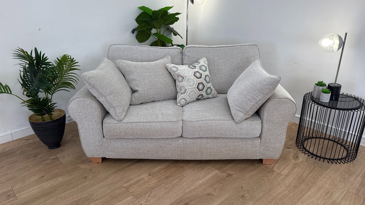 Nimbus 2 Seater Sofa - Fabric - Padstow Beige/Teal mMix