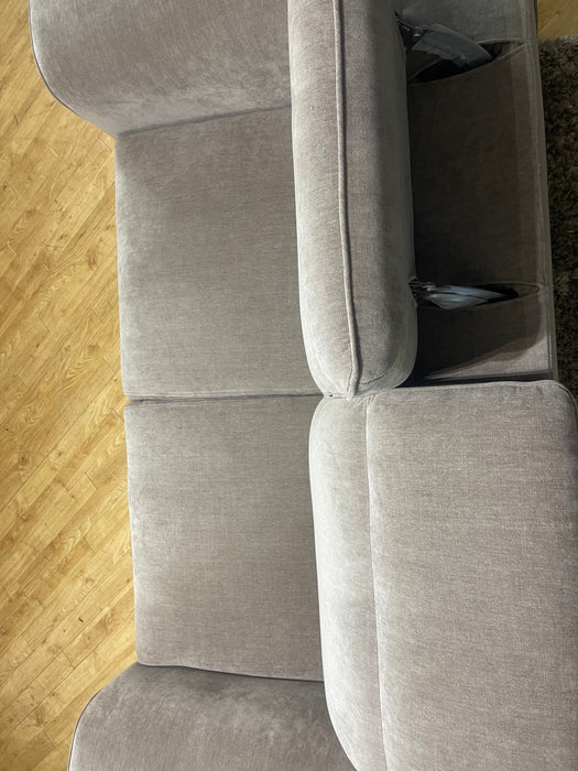 Plaza Fabric 2 Seater Chenille Nutmeg (WA2)