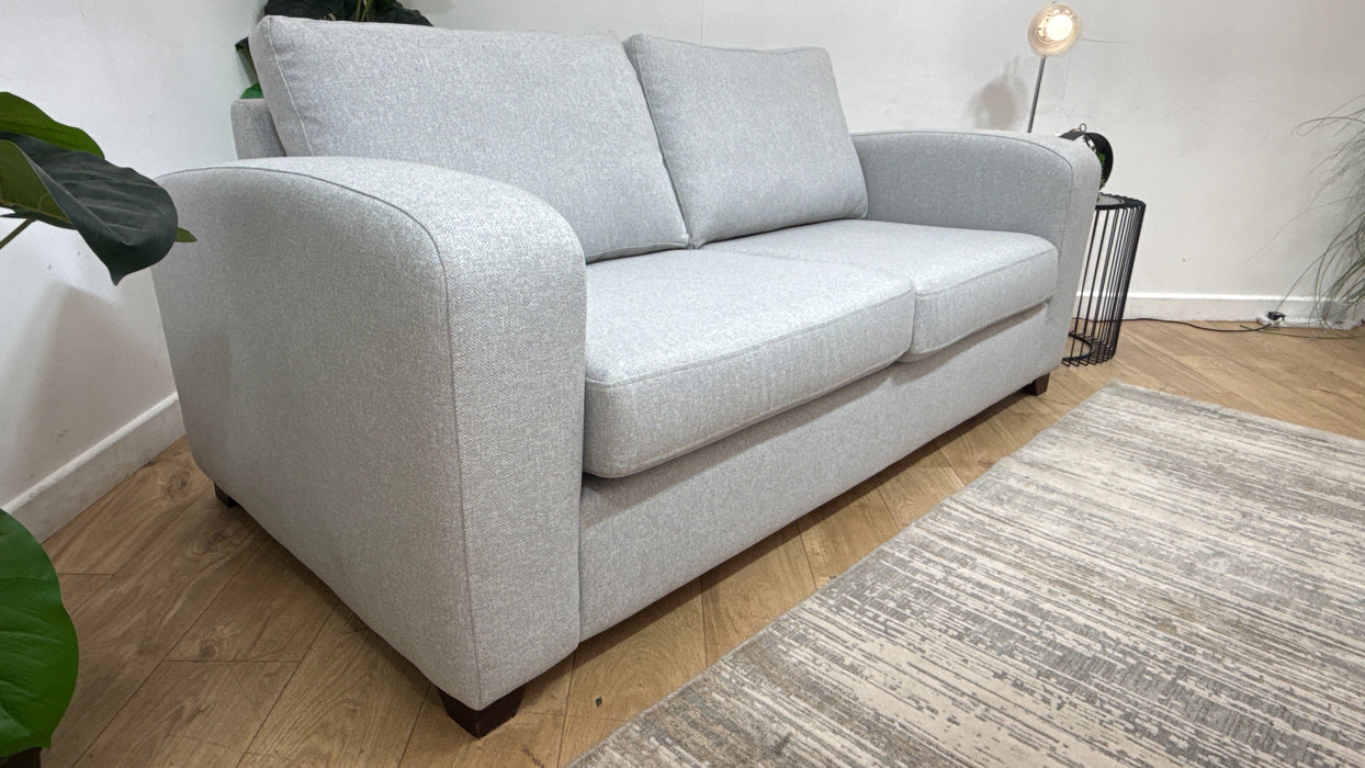 DFS Layla Fabric 3 Seater Sofabed in Silver