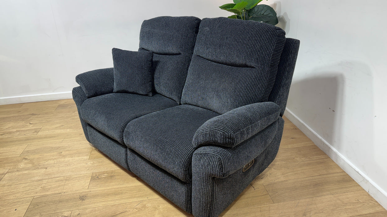 DFS Tamla Fabric Sofa in Black