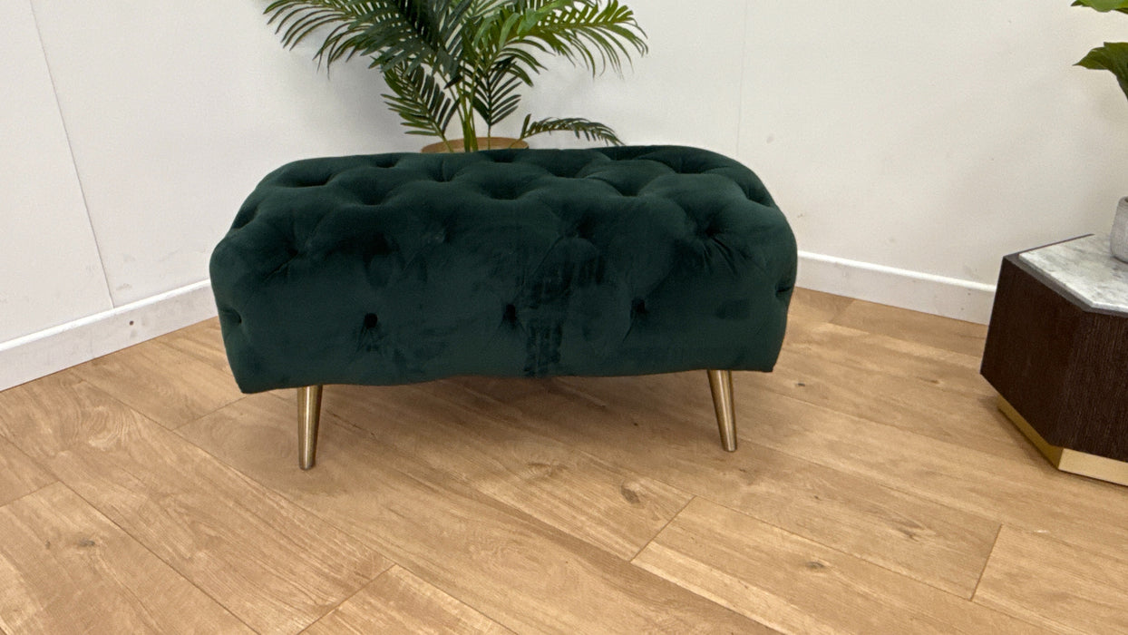 Alchemist Footstool - Fabric - Plush Honeycreeper