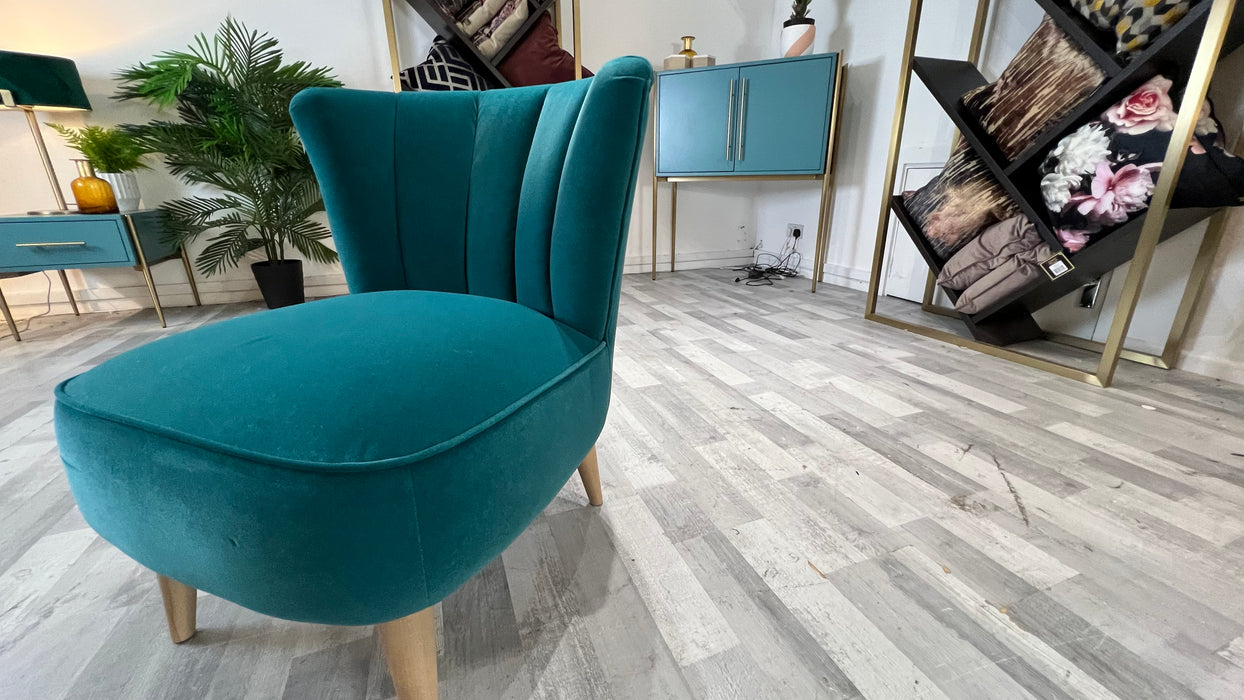 Finchley 1 Seater - Accent Chair - Nordic Teal All Over