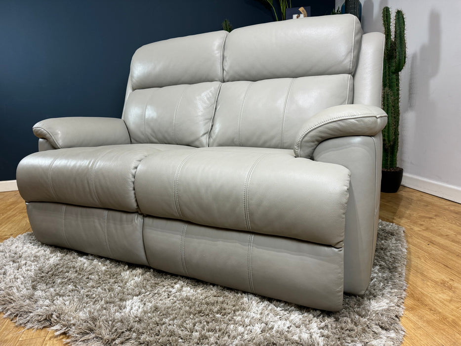 Gracie Leather 2 Seater - Lead Grey - ( WA2 )