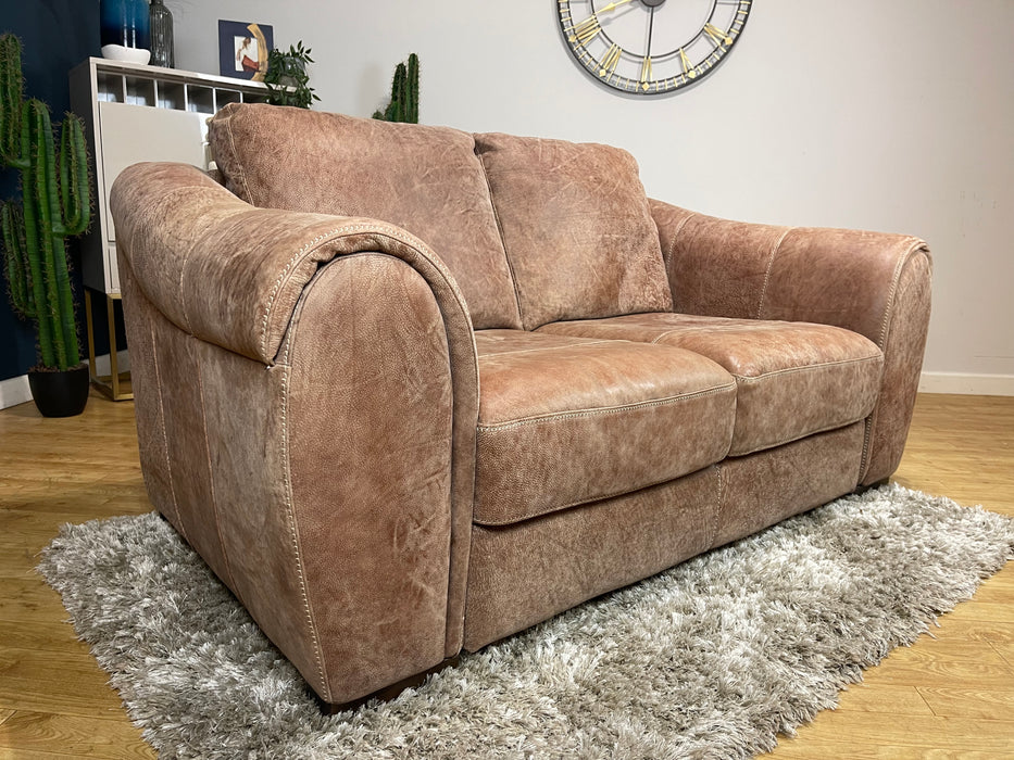 Galleria 2 Seater Utah Espresso Leather (WA2)