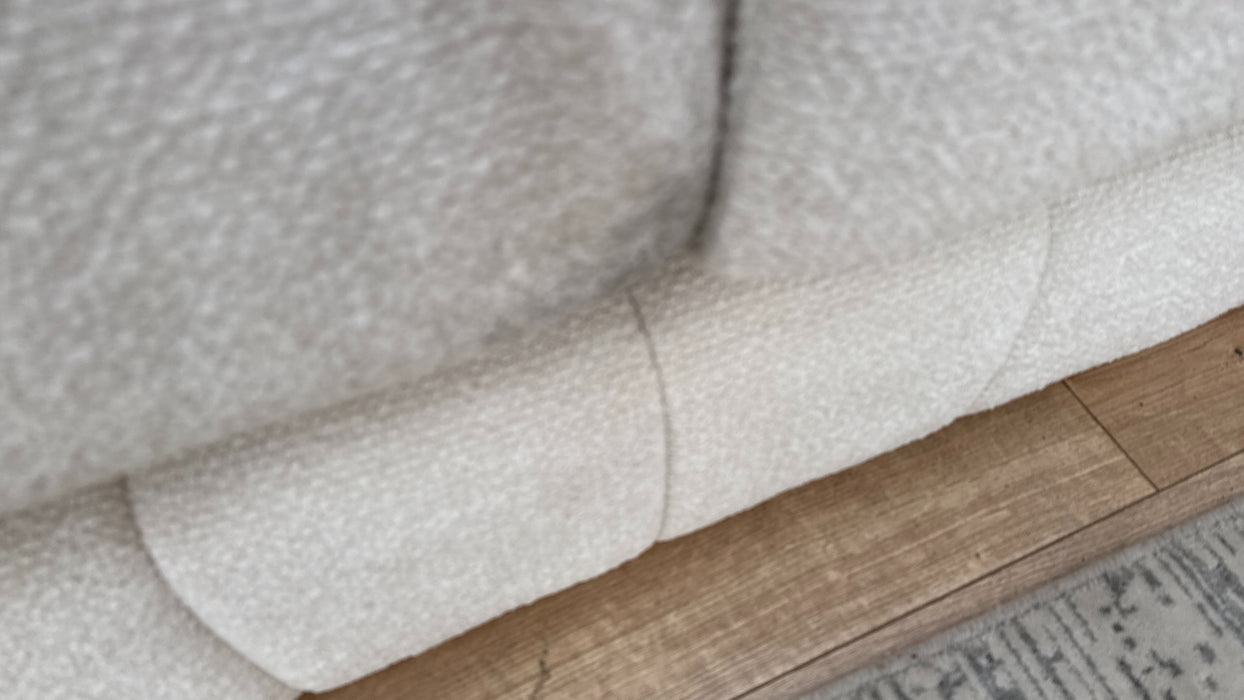 Sofology The Westwood Fabric 3 Corner 3 in Boucle Ecru Mix