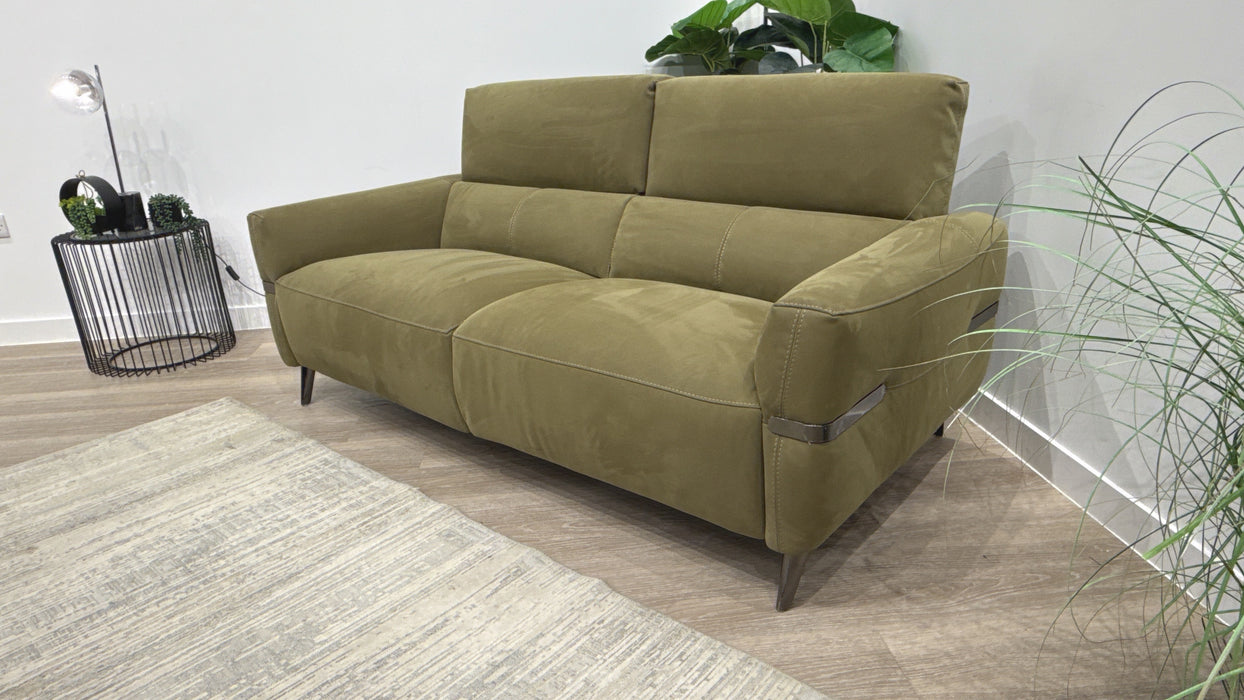 Sofology Arlington Fabric 3 Seater in Lifestyle Nubuck Feel Olive