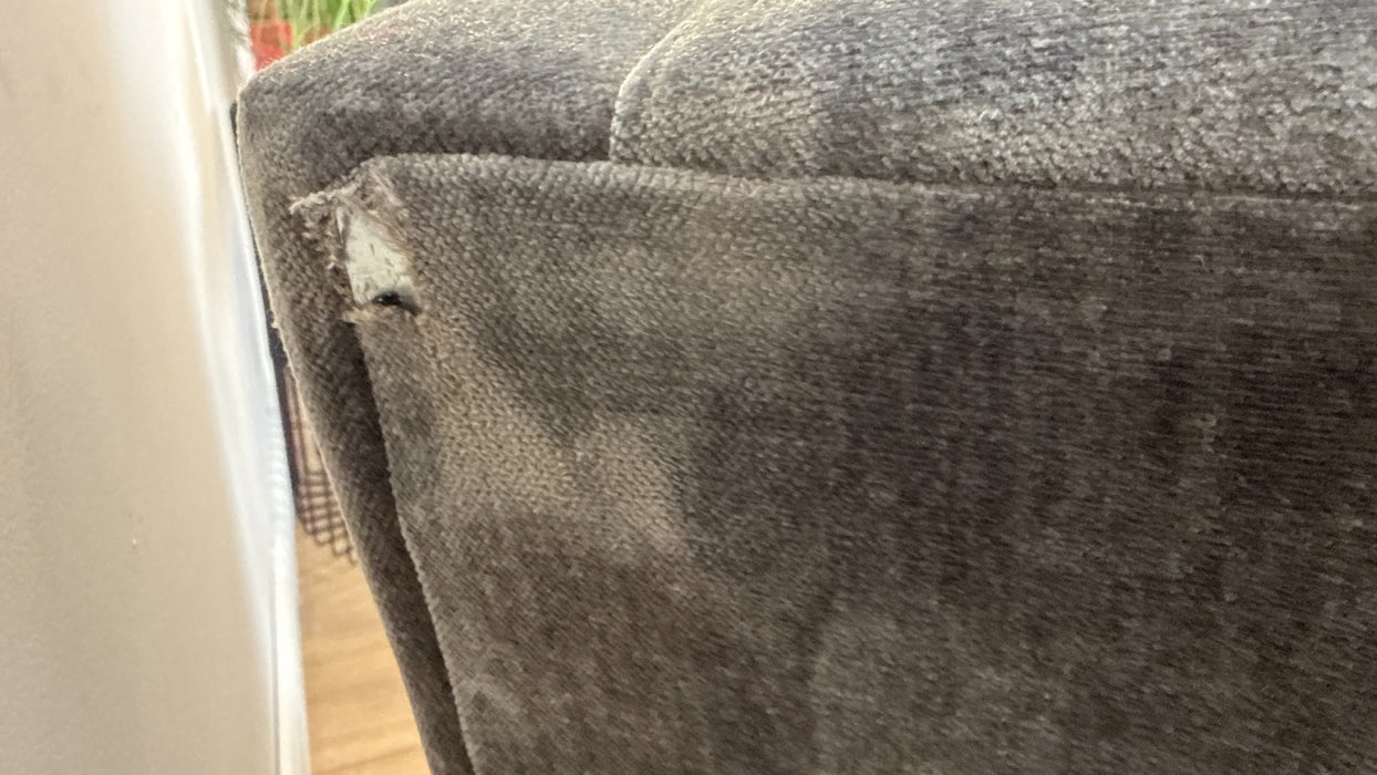 Sofology Tallulah Fabric 3 Seater in Soft Chenille Slate