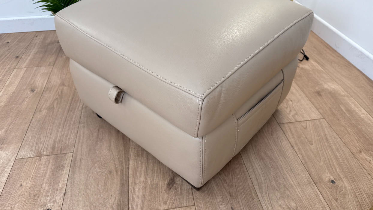 Vixon Leather Storage Footstool