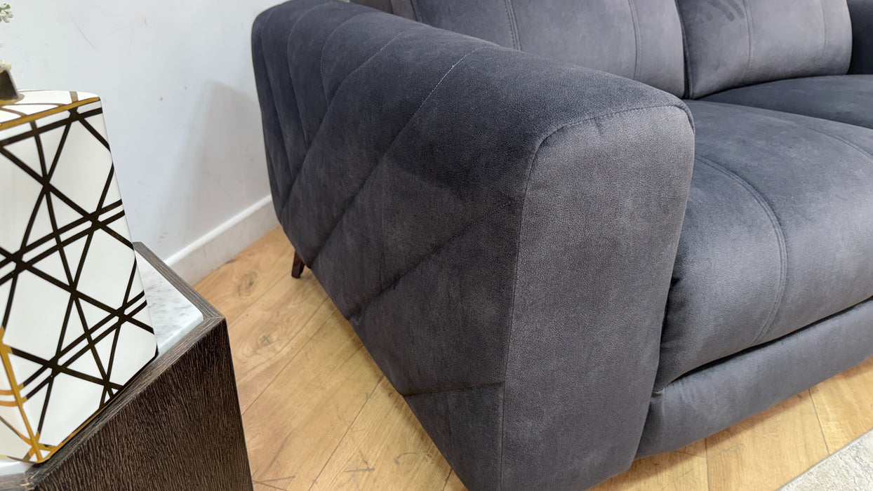 Sofology Allure Fabric 2 Seater Power Recliner & Power Headrest