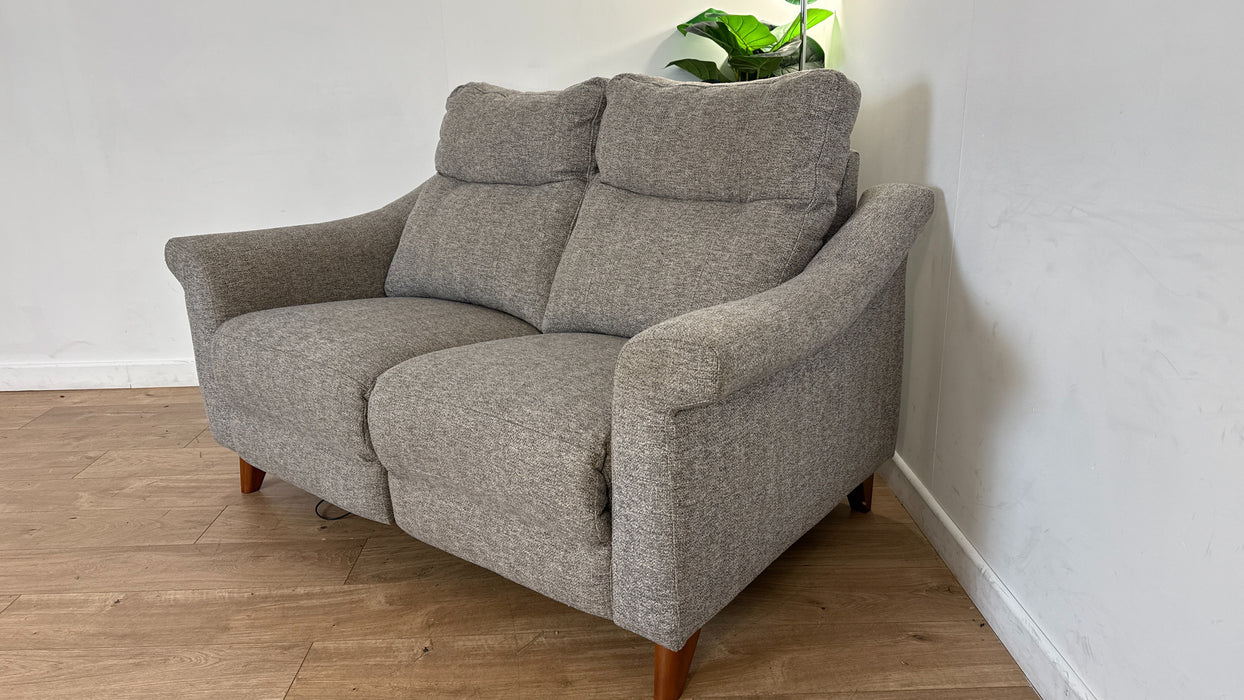 DFS The Flair 2 Seater Fabric Sofa in Zinc Energy