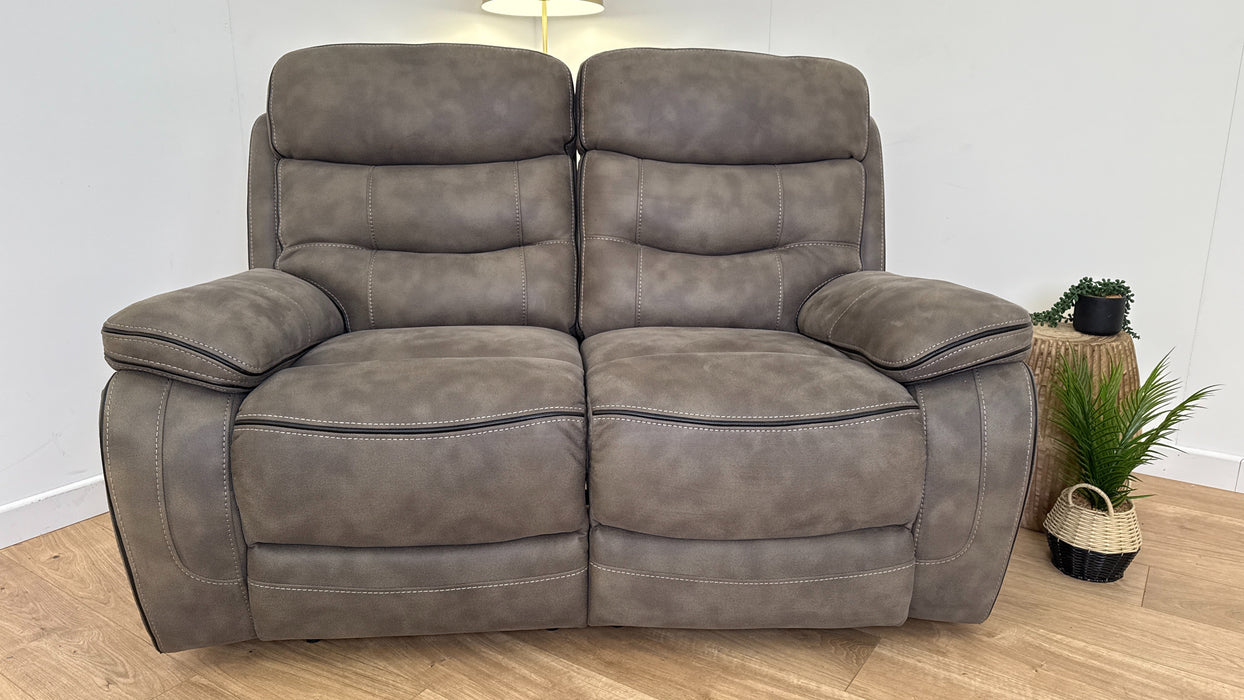 Noah 2 Seater Fabric Power Recliner Sofa