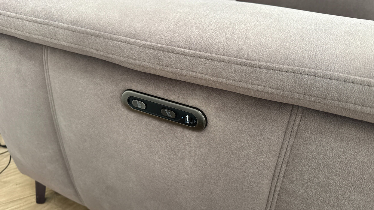 Sofology Fabric Recliner Chair in Nutmeg