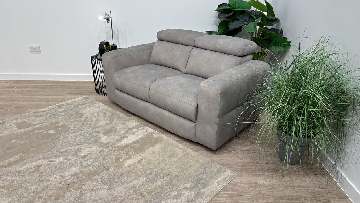 Sofology Colorado Fabric 2 Seater in Lifestyle Flecked Stone