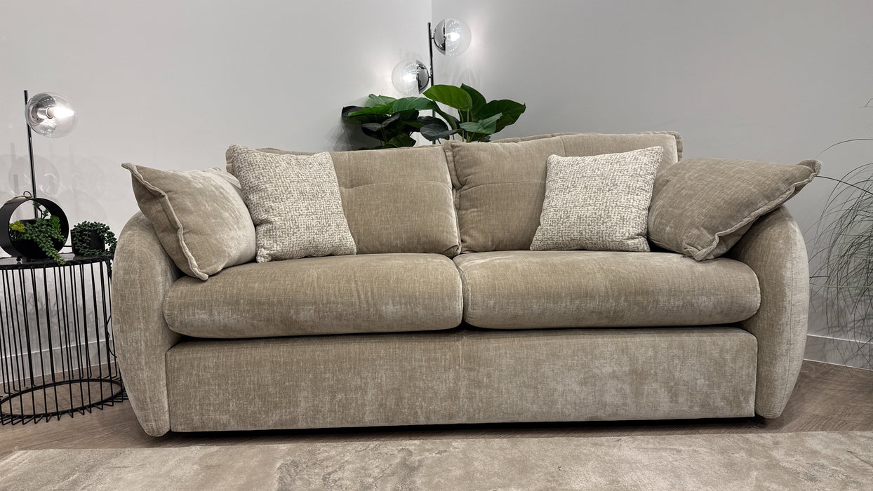 Sofology Portobello Fabric 3 Seater In Luxury Chenille