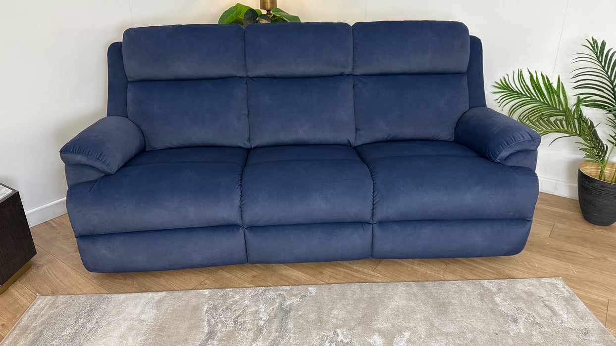 Sofology Gracie Fabric 3 Seater in Lifestyle Flecked Navy