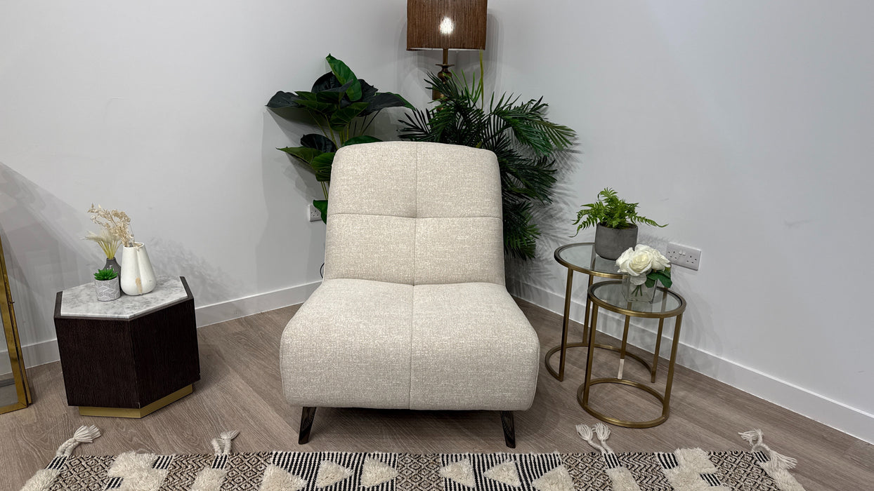Sofology Moritz Accent Chair in Ivory