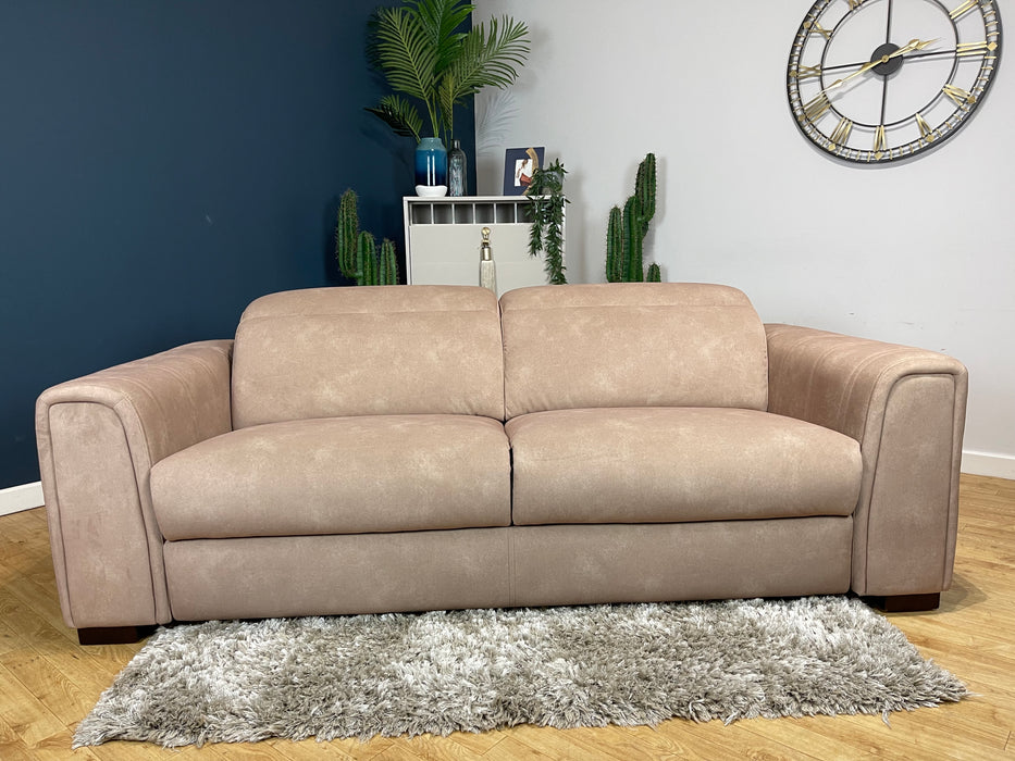 Mason 3 Seater Lifestyle Flecked Sand Fabric (WA2)