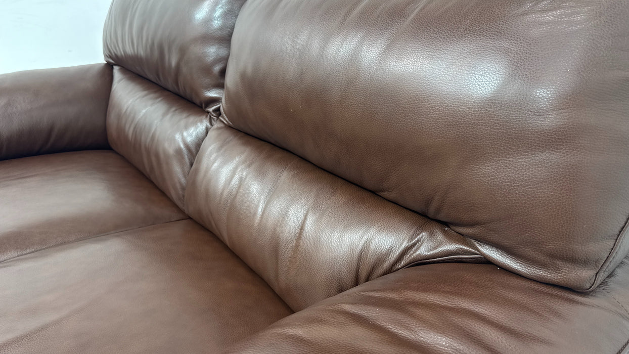 DFS Hawes 2 Seater Fabric Sofa in Chocolate