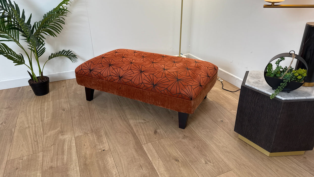 Sydney  - Fabric  - Designer Footstool