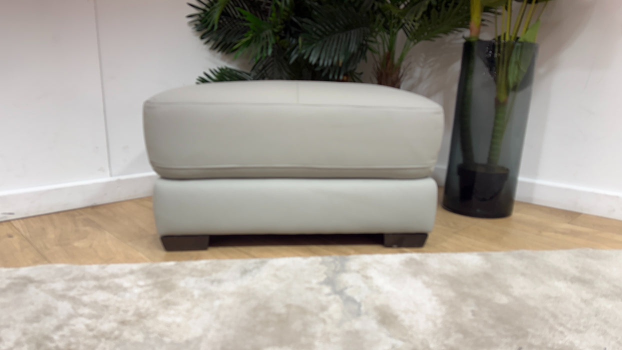 Sofology Elevate Footstool in Trusty Matt Light Grey