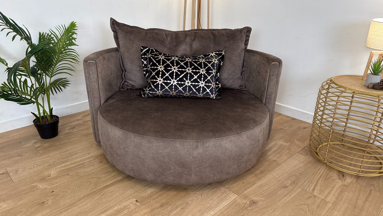 Indulgence Chair - Fabric Swivel  -