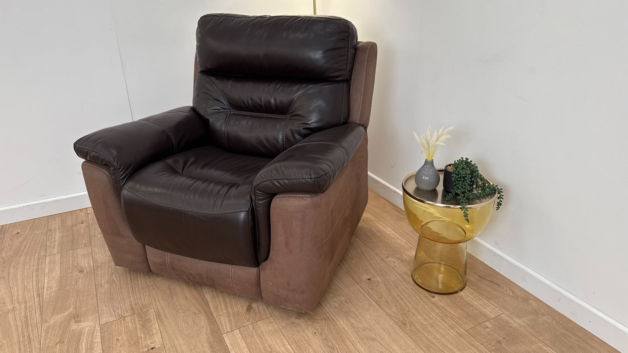 Kilton Fabric/Leather Power Recliner